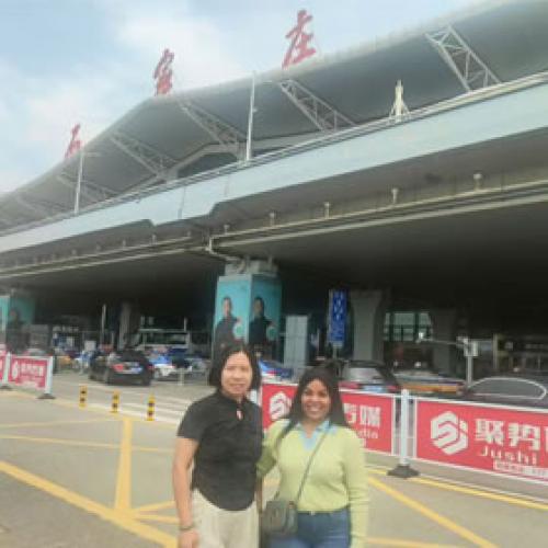 Group Photo with Clients from Uganda