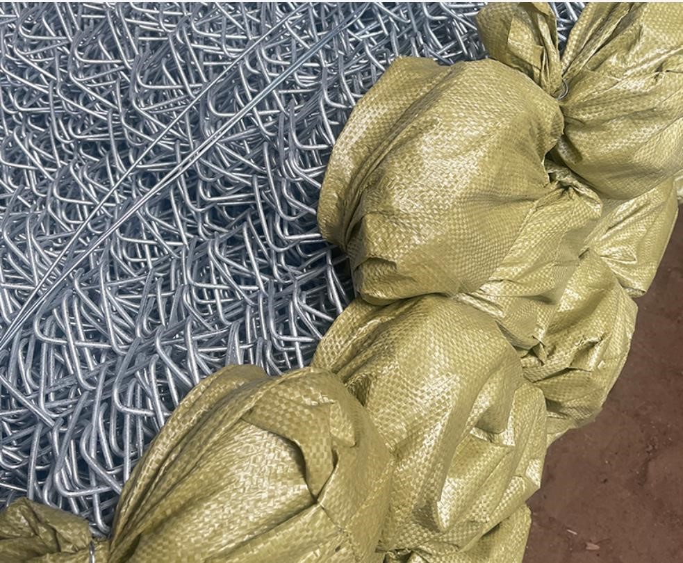 Farm breeding chain link fence