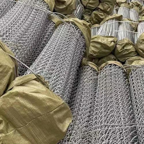 Mine-used chain link fence