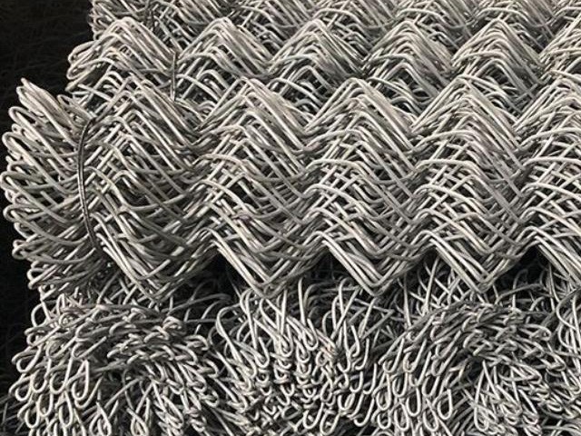 Mine-used chain link fence
