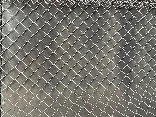 Mine-used chain link fence