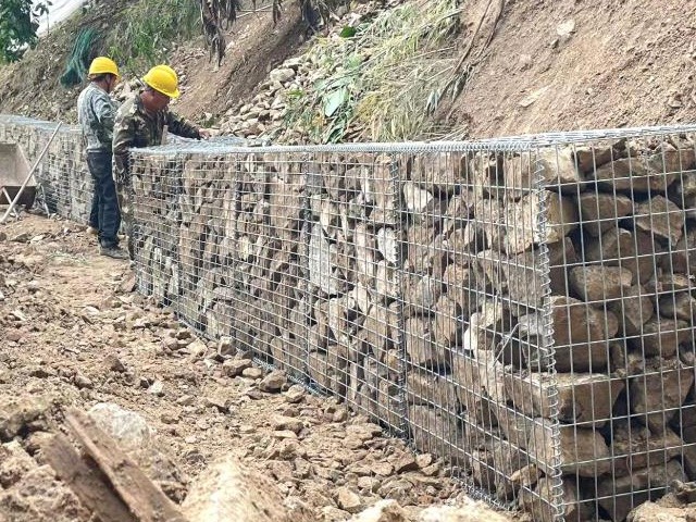 electric - welded gabion mesh