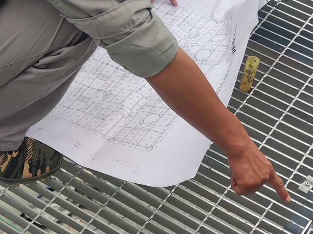 steel grating plate
